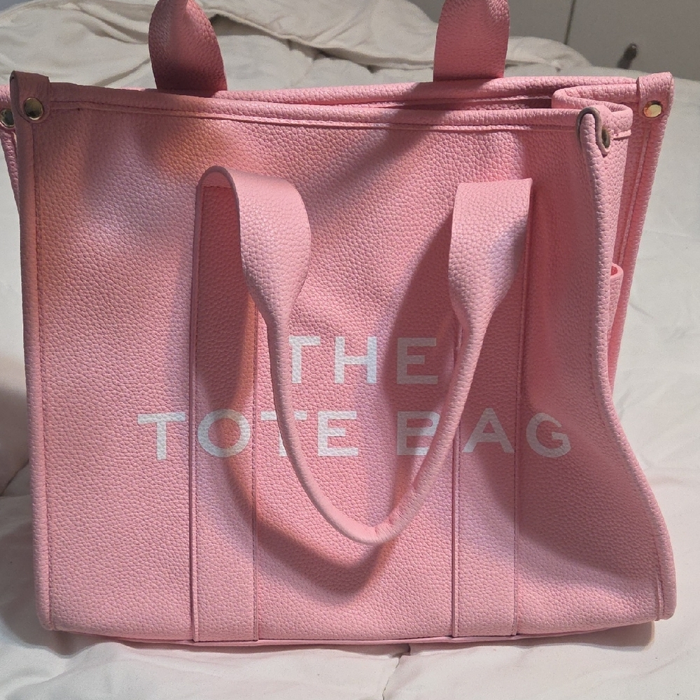 Pink Tote Bag